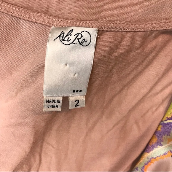 Ali Ro Vibrant Scallop Dress Size 2 - Picture 6 of 7